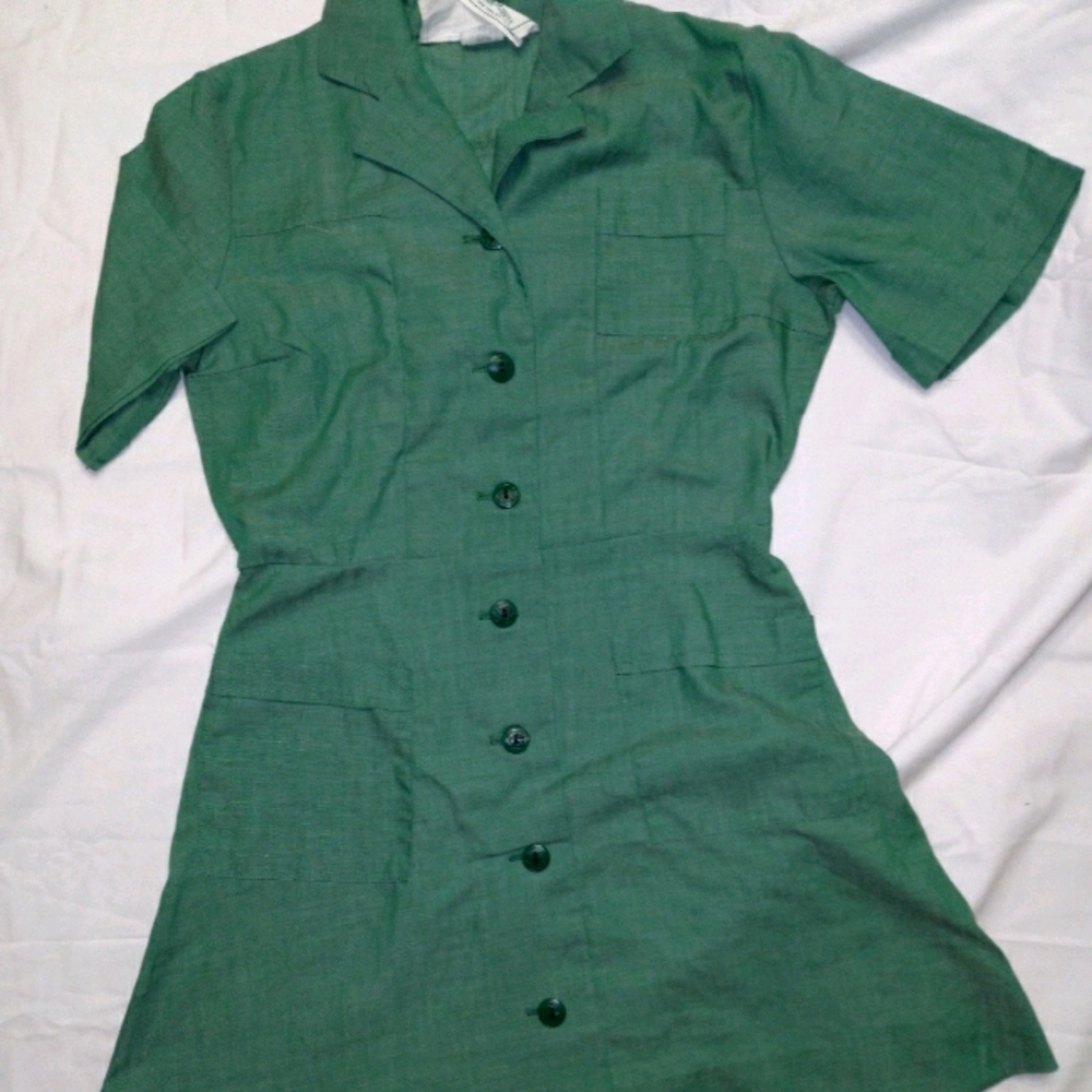 Vintage 60s-70s Girl Scout Uniform Size 6